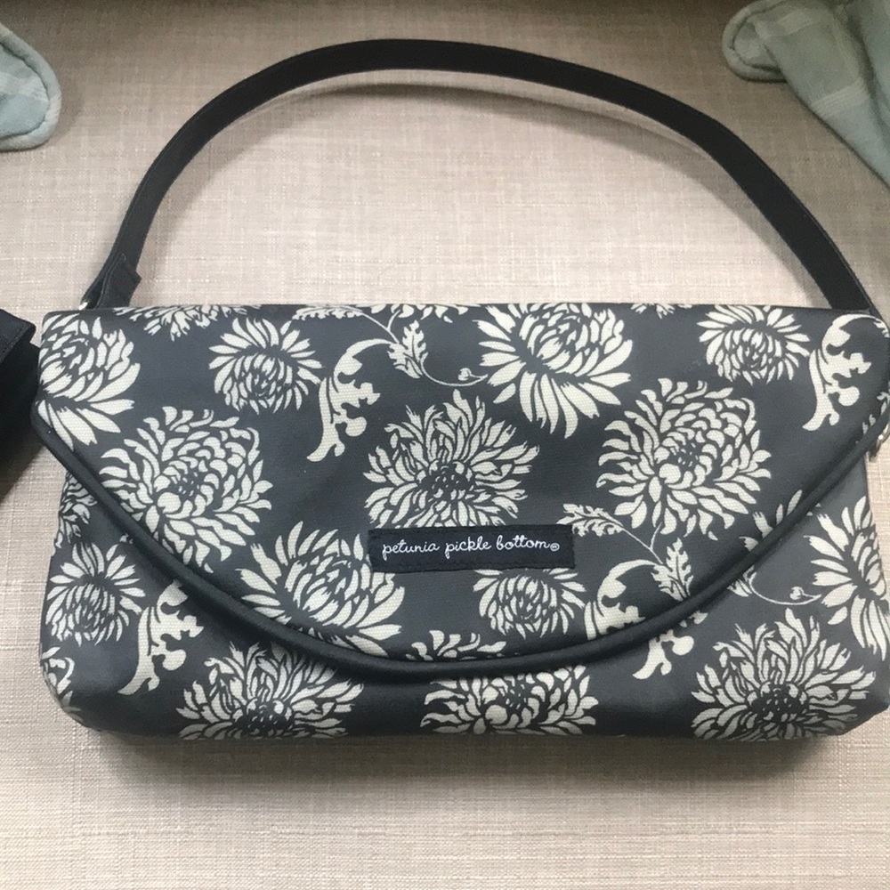 Petunia pickle bottom diaper bag clutch